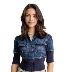 Anthropology Denim Jacket